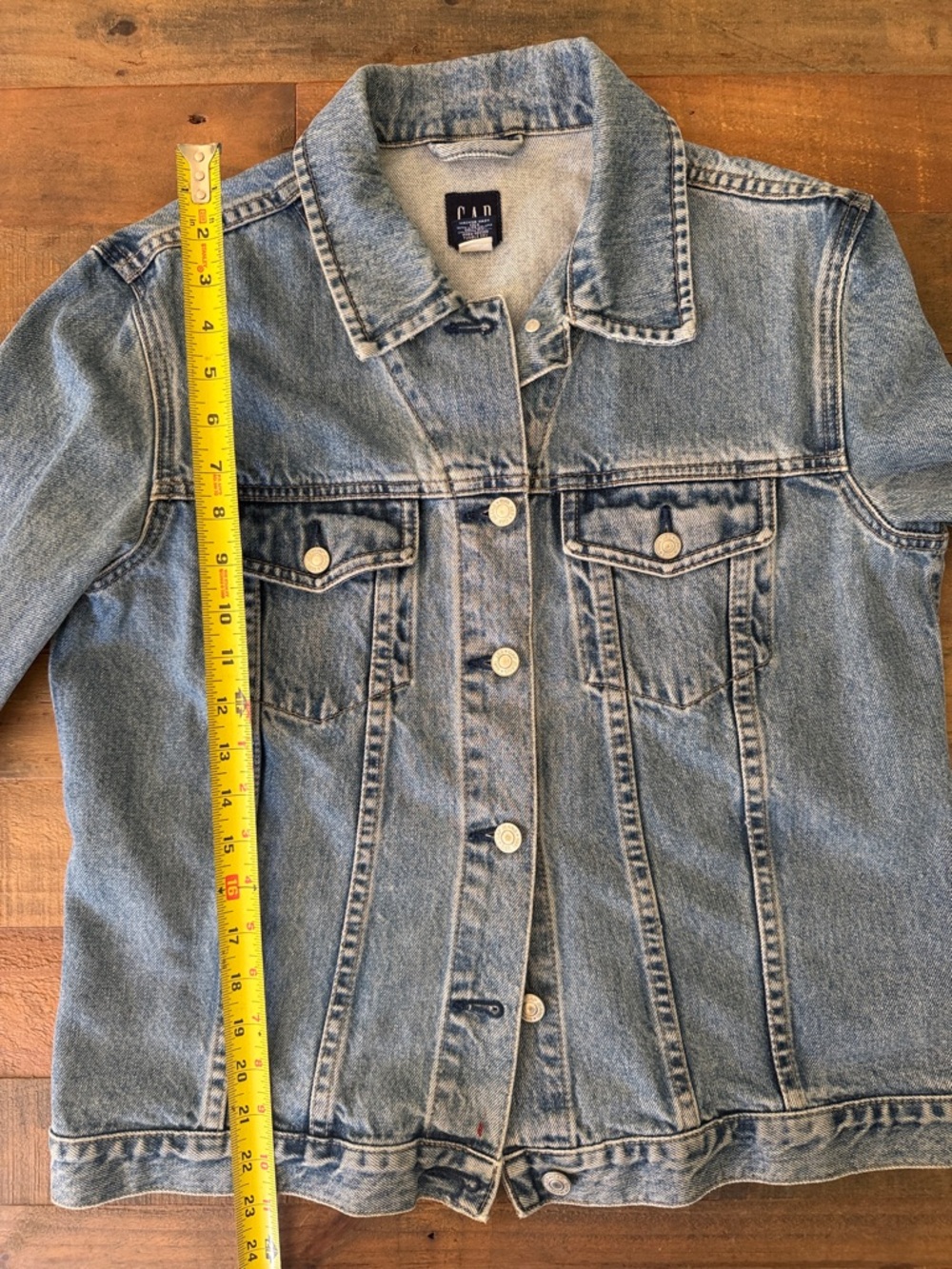 Vintage Women’s Gap Jean Jacket size L - Picture 4 of 6